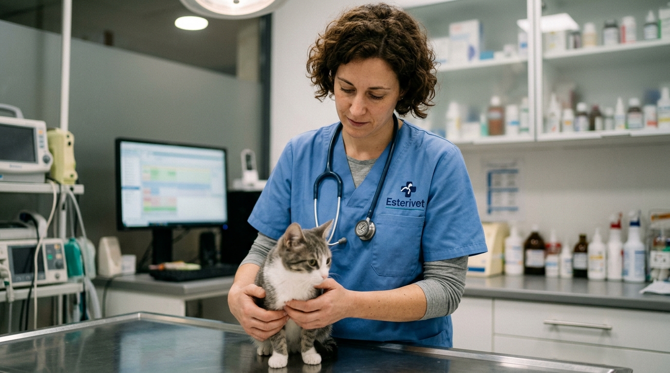 Perro y gato juntos representando la esterilización responsable